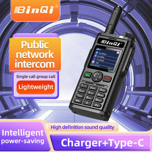 Рация BinQi BQ-298A 4G POC с поддержкой SIM-карты, GPS, SOS, Zello, Wi-Fi и глобальным покрытием PTT, дальнобойная, двухсторонняя связь - Product Image 4