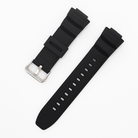 Bandjoy – bracelet de montre en caoutchouc, étanche, de remplacement, pour MCW-100H MCW-110H W-S220 HDD-S100, accessoires