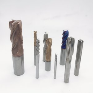 Hrc45/55/65 công cụ CNC 6*50mm sáo đơn/Mũi bóng/bán kính góc/bit thô kích thước đầy đủ cacbua rắn cuối nhà máy - Product Image 3