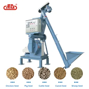 HXJX CE verificato pollame bestiame pellet feed mill 1-10 ton ring die pellet product make machine