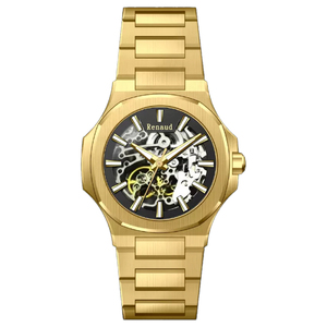 Reloj Mecánico de Lujo para Hombre con Diseño de Engranajes Luminosos y Diamantes - Product Image 2
