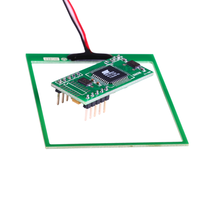ISO 14443A/B 15693 Protocole multiple Lire et écrire Module de lecteur NFC RIFD Interface RS485 Module NFC pour machine récréative