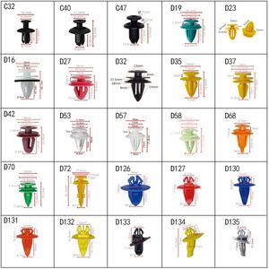 Retentores de painel de guarnição personalizado plástico universal clipe amortecedor de automóvel - Product Image 2