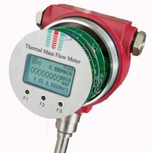 Misuratore digitale 4-20mA aria compressa metano Gas gpl flusso massico termico per Gas - Product Image 3