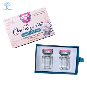 Caja de Embalaje Rígida Deslizante de Lujo Rosa Personalizada con Lámina Dorada, Cinta y Inserto para Viales Médicos, Ampollas, Cosméticos y Regalos - Product Image 5