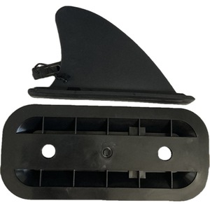 Juego de aletas para tabla de paddle surf, material PP universal de 4 pulgadas para lagos y ríos - Product Image 1