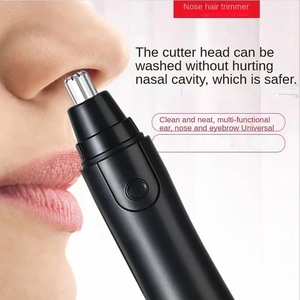 Recortadora Eléctrica de Vello Nasal, Afeitadora y Cortapelos para Hombres y Mujeres, Kit de Afeitado y Eliminación de Vello de Orejas, Cuello y Cejas - Product Image 3