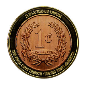 Moneta Commemorativa PANBO in Ferro Placcato 1909-2025, Rotonda con Stampa UV, Slogan 'Honest Work', Elemento USA, Collezione Souvenir - Product Image 3