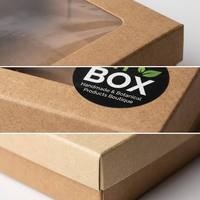 Boîte en carton personnalisée de qualité supérieure à deux pièces pour la présentation en vitrine, idéale pour le savon et les emballages cadeaux de soins personnels