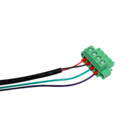 Câblage femelle étanche M12 24awg avec borniers tubulaires, qualité garantie personnalisée
