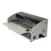 Machine à plier le papier H500 électrique pour cartes, invitations, billets, avec fonction de perforation et de découpe