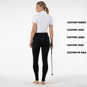 ARLAN New Design Horse Women Equestrian Women's Custom Manufacturer Samshield Women India Riding Breeches - Product Image 2