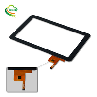 10.1 için dokunmatik ekran paneli inç Android Tablet kapasitif dokunmatik LCD ekran