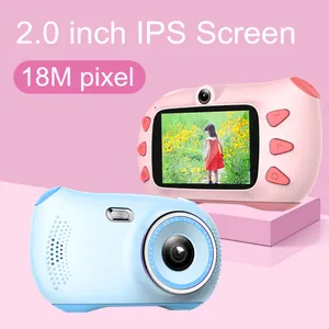 Детская камера 2-дюймовым экраном фотоаппарат с мгновенной печатью для маленьких детей мини-селфи-видео hd 1080p детская камера цифровая K1