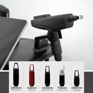 Laser penghilang rambut tanpa rasa sakit Diode Laser Q saklar Nd Yag 1064 755 808nm penghilang tato 2 dalam 1 - Product Image 4