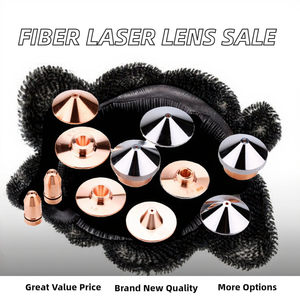 Lente Protectora de Fibra Láser para Máquinas de Corte de Metal CNC, Cabezal Láser de Una o Dos Capas, Nueva en Oferta - Product Image 2