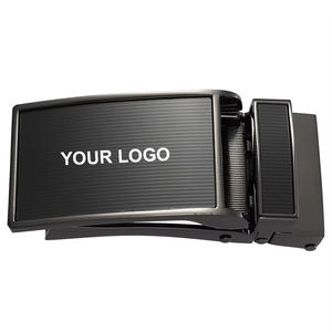LY33-23367-1 Hebilla de Cinturón Automática de Metal con Logotipo Láser Personalizado, Diseño para Hombre, Fabricación OEM, Bajo MOQ, Venta al Por Mayor - Product Image 1