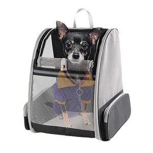PET kedi sırt çantası köpek seyahat nefes <span class=keywords><strong>a</strong></span>çık omuz kedi sırt çantası yavru taşınabilir yürüyüş için - Product Image 5