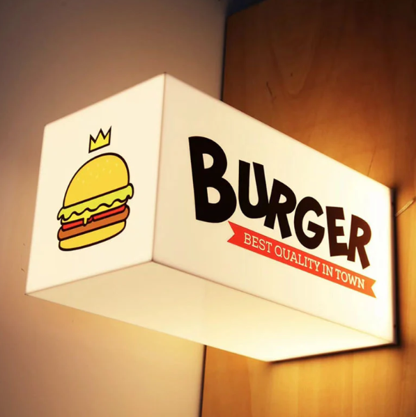 Hot Sale Acrylic LED Lightbox Logo