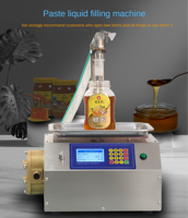 Machine de remplissage volumétrique CSY-L12 de type pesage pour liquides, pâtes de sésame en conserve, huiles comestibles et colles visqueuses