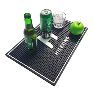 Personalized <b>Silicone</b> Bar Runner Rubber Bar Mat Spill Proof Beer Drip Tray Non Slip Countertop Service Mat <b>Pad</b> - Product Image 3