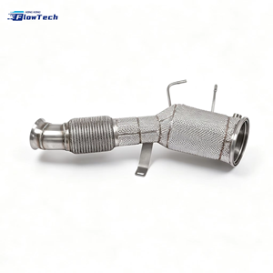 Downpipe pour BMW B58 X5 X6 735 740 3.0T avec OPF – Downpipe d'échappement turbo à haut débit en acier inoxydable SS304 avec bouclier thermique G05 G06 G70 201 - Product Image 5