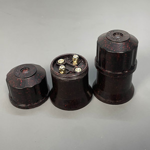 Support de lampe à baïonnette E27 B22 anti-chute en bakélite, design imitation bois, IP65, directement de l'usine - Product Image 3