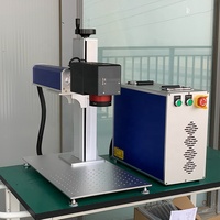 Machine de marquage laser couleur JPT MOPA 2.5D 3D 30W 50W 60W 100W pour logo coloré sur titane et acier inoxydable