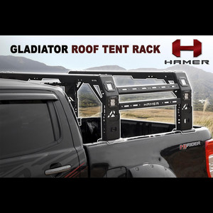 Portaequipajes Modular <span class=keywords><strong>de</strong></span> Acero Resistente para Camioneta, Multifuncional, Ajustable, con Sistema <span class=keywords><strong>de</strong></span> Atornillado, Capacidad <span class=keywords><strong>de</strong></span> Carga <span class=keywords><strong>de</strong></span> 800 lb - Product Image 3