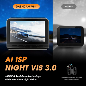 Caméra <span class=keywords><strong>embarquée</strong></span> avec WiFi 4K+1080P, vision nocturne, écran IPS 3 pouces, grand angle, enregistrement en boucle avant et arrière, capteur G 3D, boîte noire de <span class=keywords><strong>voiture</strong></span> - Product Image 6