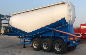 Remolque Cisterna para Cemento de 3 Ejes y 40cbm, Precio Económico de Fábrica China, Camión Cisterna para Transporte de Cemento en Polvo - Product Image 5