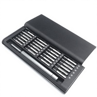 Ensemble d'outils à main multifonction sans fil isolé 25-en-1 avec cliquet, tournevis et poignée en acier, embout de 4 mm, qualité industrielle/bricolage, OEM