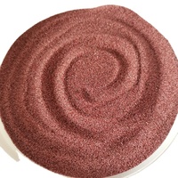 Sable abrasif grenat rose de haute qualité 80 mesh pour machine de découpe jet d'eau et sablage industriel
