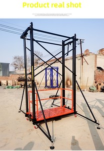 Scaffolding Platform Construction Building Wall <b>Paint</b> Folding Lifting Scaffold SF-30 500kg Lift S - Product Image 5