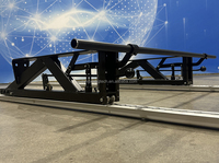 Pièces de voiture modifiées personnalisées LXRV, rail coulissant en métal robuste et léger, base de siège universelle à largeur réglable, connexion rapide et dégagement