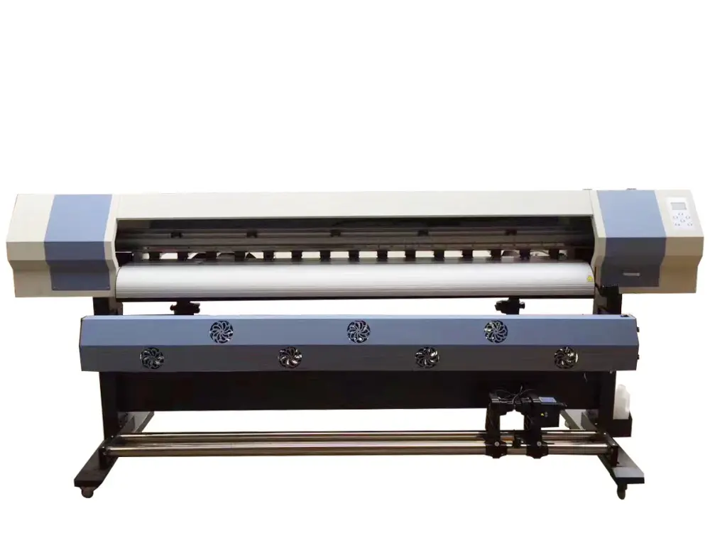 1.8M Eco Solvent Printer 6ft Flex Banner Printer Eps XP600 Enkele Hoofd Eco Solvent Printer