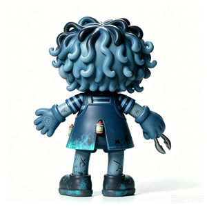 <span class=keywords><strong>Figurine</strong></span> <span class=keywords><strong>de</strong></span> graffiti <span class=keywords><strong>zombie</strong></span> en PVC personnalisée OEM, jouet en vinyle ABS en boîte mystère avec emballage personnalisé en gros - Product Image 6