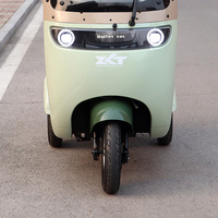 Tricycle électrique homologué pour la route européenne TP2C-E EEC COC 1000W 60V 70km d'autonomie Véhicule de transport de passagers à 3 roues