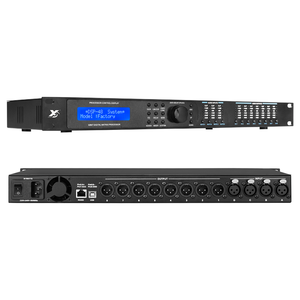 معالج صوت احترافي 4 مداخل و<span class=keywords><strong>8</strong></span> مخارج لإدارة السماعات مع نظام إلغاء التغذية الراجعة ومعالج رقمي للنظام الصوتي - Product Image 2