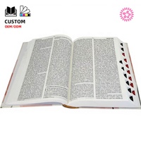 Layanan Percetakan Buku Alkitab OEM Produsen Buku Religius Sampul Keras dan Sampul Lunak Kustom Pabrik Percetakan Massal