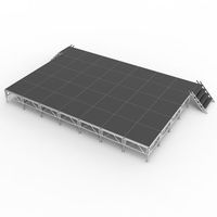 Suministro Directo de Fábrica, Estructura de Aluminio para Escenarios de Eventos al Aire Libre, Estructuras de Iluminación, Plataforma para DJ
