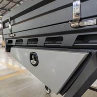 Bacs de benne en aluminium sur mesure pour pick-up avec boîte de rangement latérale – Modèles Ute