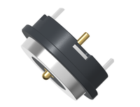 Conector magnético de 10mm redondo 2A 3A carga impermeable Pogo Pin resorte cargado macho y hembra conector magnético