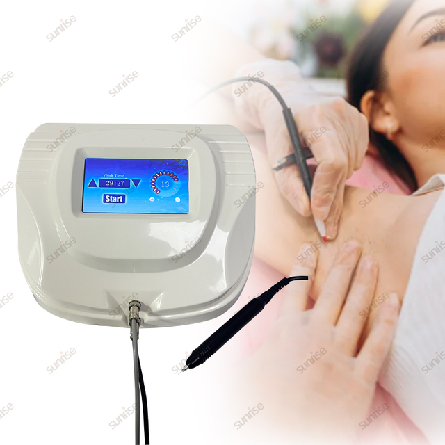 13.56MHZ Permanent Apilus Electrolysis Hair Removal Machine 2024 Newest Home/Salon Use