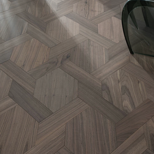 <span class=keywords><strong>Parquet</strong></span> en bois d'ingénierie multicouche en noyer noir, motif <span class=keywords><strong>exotique</strong></span>, forme artistique, nœud chinois, bois massif - Product Image 2