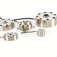 Capteur de force de compression et de traction en forme de roue, cellule de pesée, 200 kg, 300 kg, 500 kg, 1 t, 5 t, 10 t, 100 t, 500 t, conducteur de pression en forme de crêpe