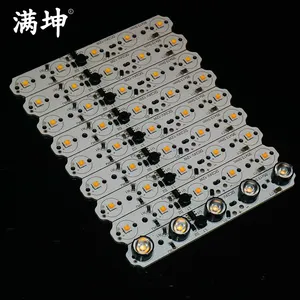 12w high power led hard hard strip lights chip module aluminum pcb with lens