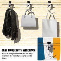 Organisateur de linge suspendu Portable avec vêtements botte chaussures cintre chaussettes draps pinces vêtements serviette Clips broches sac à outils