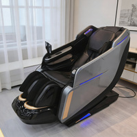 Fauteuil de massage électrique Zero Gravity 4D Thai Stretch Shiatsu SL Track Luxe Corps Entier 3D