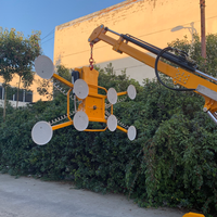 Sistema de Vacío Motorizado Personalizado en Forma de X y H, Rotación de 360°, 400-1200 kg, Aspiradora Eléctrica Pequeña para Láminas de Vidrio y Metal